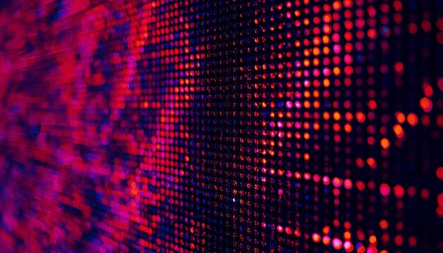 LED screen texture abstract background close up	
