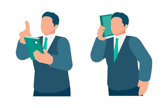A mobile communication interface enables corporate professionals to handle client calls and touchscreen operations while managing daily business tasks efficiently