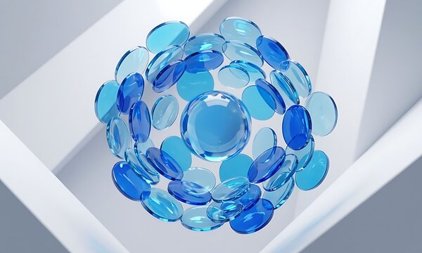 abstract blue background
