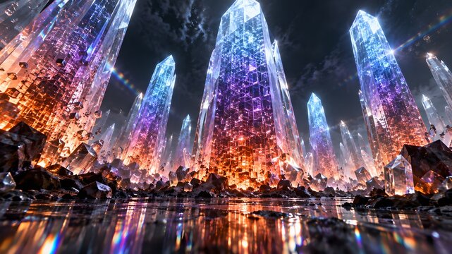 Knowledge Discovery and Data Mining Crystallized Information AI Processing Concept