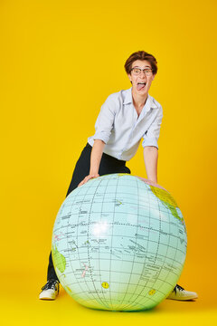 Cheerful World Explorer