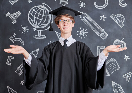 Happy Young Graduate