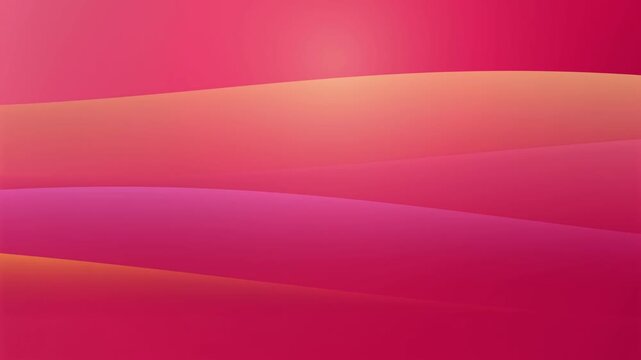 Abstract Pink Wave Background - Smooth Wavy Gradient Motion Loop