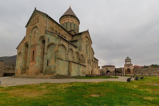 Svetitskhoveli cathedral of the Georgian Orthodox Church in Mtskheta, Georgia
