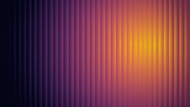 abstract purple and orange gradient light shifts behind a vertical ribbed glass texture creating a dynamic seamless loop background.
