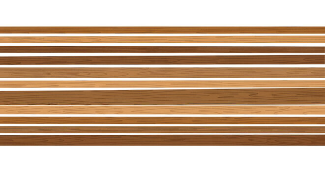 Warm striped wooden texture with varying shades of brown planks separated by thin white lines, ideal for rustic design concepts, packaging, and digital backdrops.