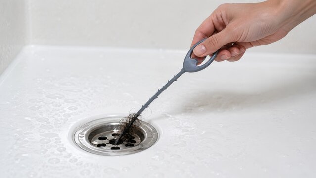 clogged sink drain