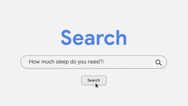 How much sleep do you need Search Prompt