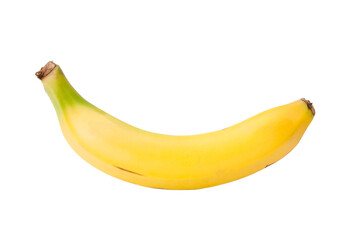 banana isolated bread cut out with no background © carballo
