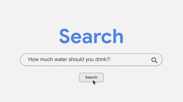 How much water should you drink Search Prompt