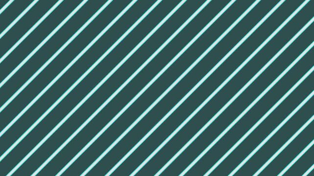 Diagonal Stripes Pattern Background Teal Green and White.