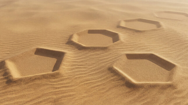 abstract background with shapes