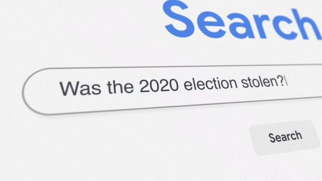 Was the 2020 election stolen search prompt