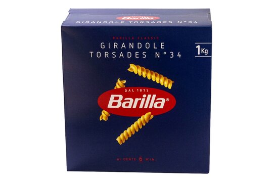 P&acirc;tes Barilla Girandole Torsades num&eacute;ro34