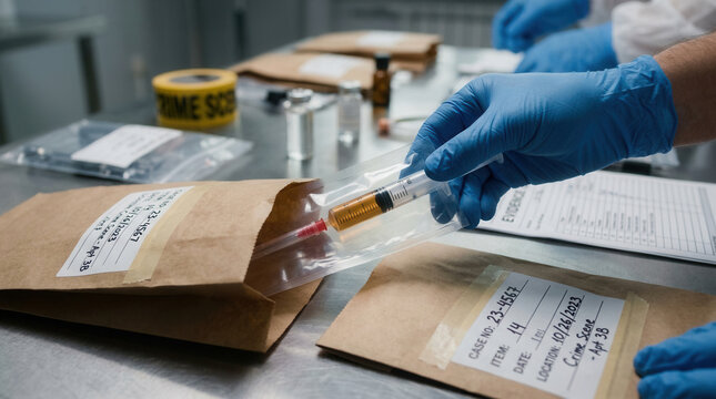 Forensic Evidence Collection In A Laboratory Setting