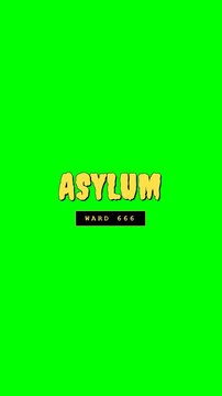 Asylum Ward 666 Halloween Green Screen 4K Title