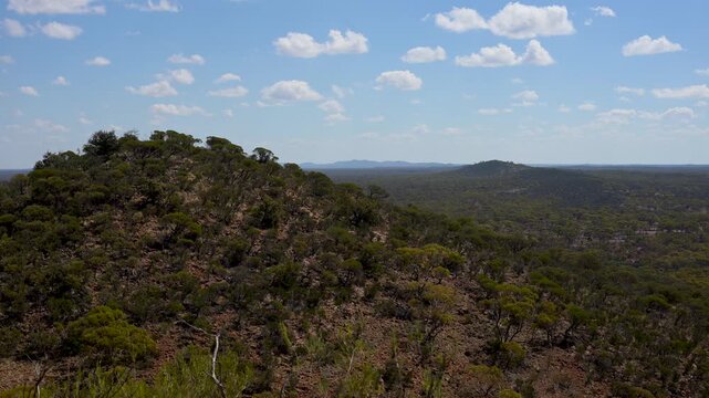 view of the Ranges, Mount Jackson Ranges, goldfields, Western Australia