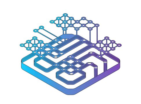 Neural network nodes in quantum circuit pathways a concept of quantum artificial intelligence