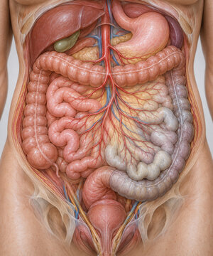 Mesenteric Blood Supply and Intestinal Ischemia Anatomy