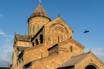 Fototapeta premium Mtskheta, Svetitskhoveli Cathedral, 11th-century Orthodox cathedral, Georgia