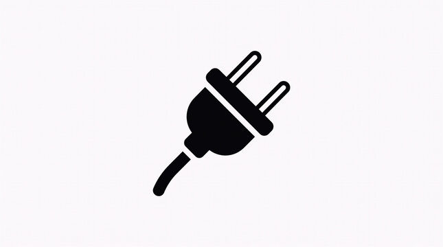 Vector plug icon