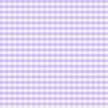 Pastel Purple Gingham Checkered Pattern Background