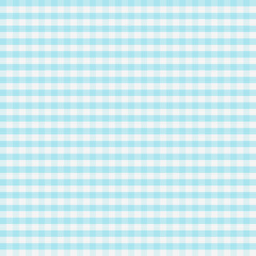 Pastel Aqua Blue Gingham Checkered Pattern Background