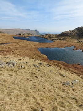 Lake district national park England