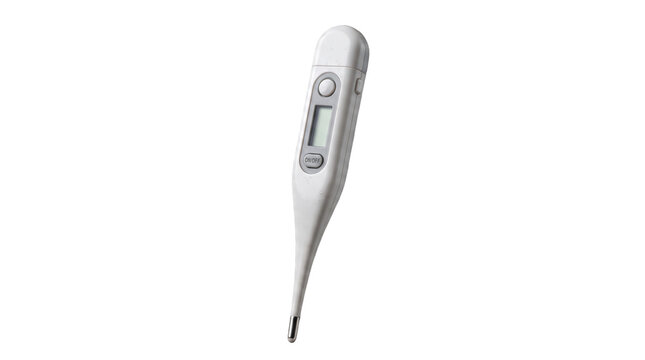 Electronic medical thermometer isolated for temperature measurement