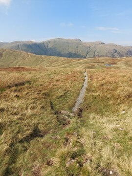 Lake district fells England