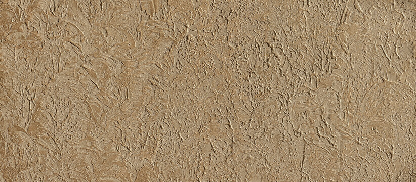 Textured stucco wall surface background with abstract pattern