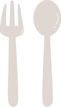 fork and spoon