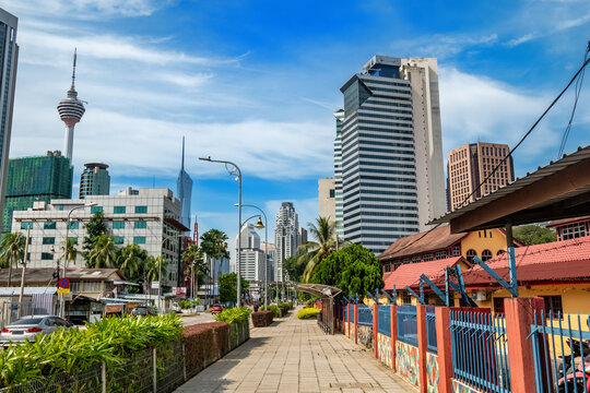 Skyline of Kuala Lumpur, Malaysia
