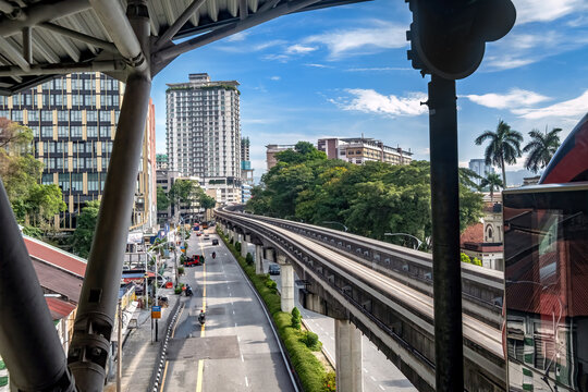 Monorail in Kuala Lumpur, Malaysia