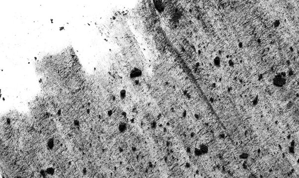 Charcoal Speckled Texture With Copy Space Corner Transparent PNG