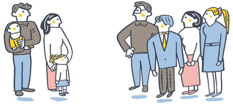 家族の成長と歳月　若い日々への憧憬と重なる人生設計

