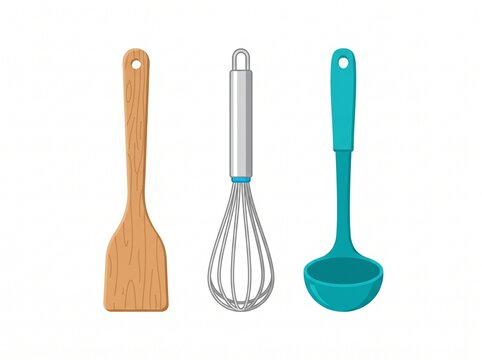 Kitchen Utensils and Cookware Vector Illustration