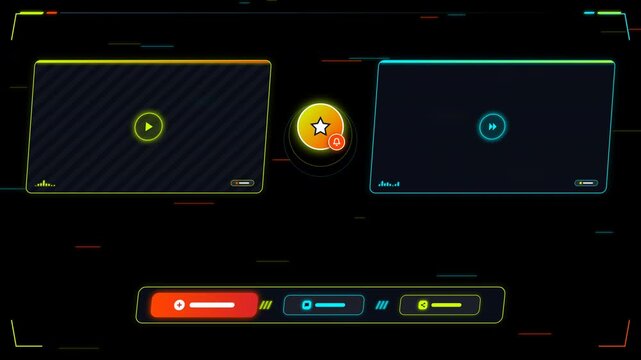 Sports End Screen Youtube Alpha Animated, End Screen animation 4k