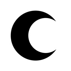 minimalist crescent moon … © Md.ShahenurRahman