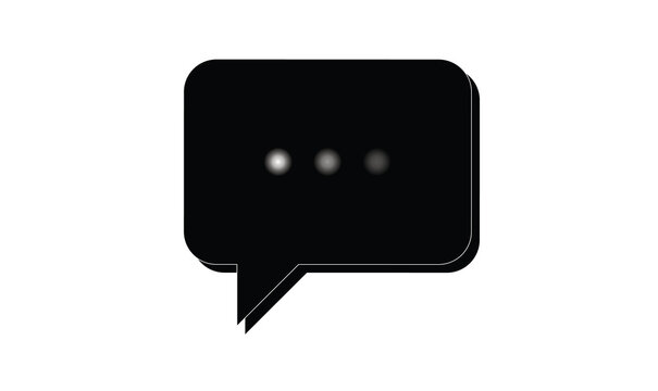 Chat bubble png icon speech message dialogue communication design element symbol