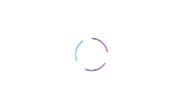 Loading spinner icon png gradient progress circle wait symbol design element