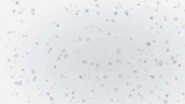 Particules argent&eacute;es et blanches d&eacute;rivant en vagues douces futuristes