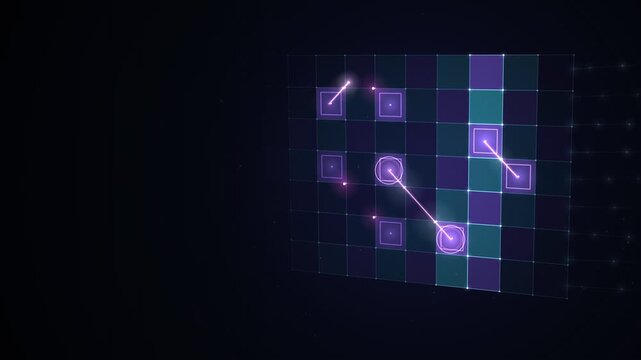 Quantum Error Correction Lattice Grid Seamless Loop