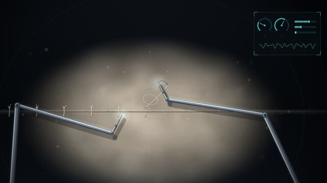 Robotic Surgery Suture Arm Precision Stitching Seamless Loop