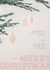 Christmas season's greetings festive card © Rawpixel.com
