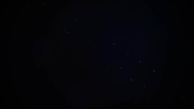 Minimalist starry sky with subtle glowing stars of the Big Dipper constellation, concept for astronomical observation and cosmic mystery, ideal for science education, celestial backgrounds and space