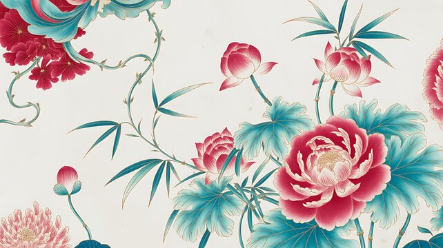 abstract floral background