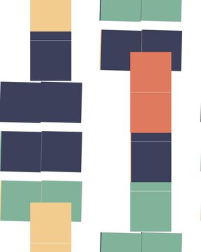 pattern herringbone square Abstract Geometric Shapes Composition with Color Blocks and Overlapping Elements Minimalist Design