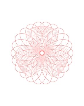 pattern guilloche square Intricate Pink Geometric Pattern Vector Design for Modern Digital Art and Creative Projects