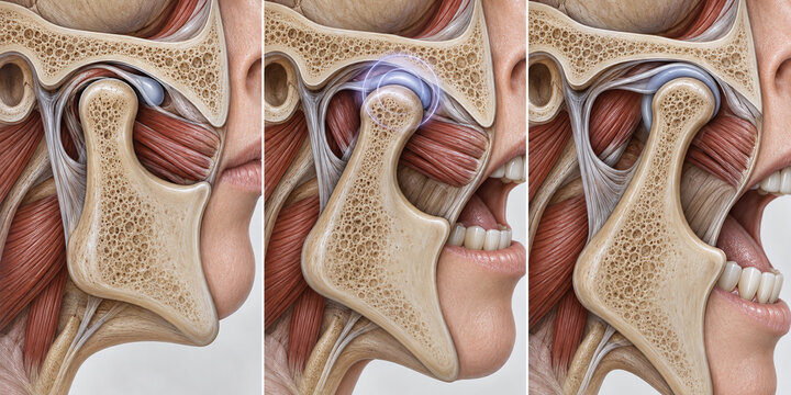 Temporomandibular Disc Displacement and Recapture Sequence